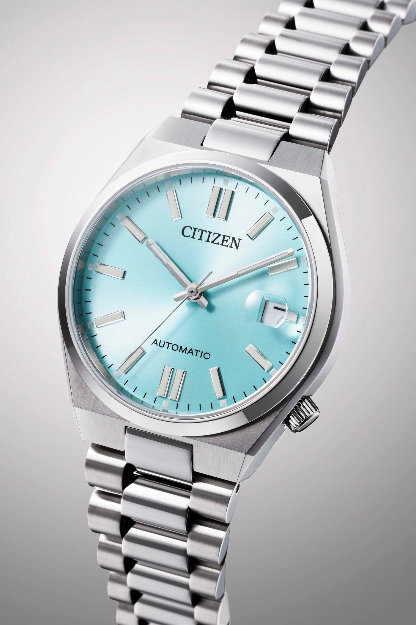 NJ0200-50L Male Stainless steel lightblue ø 37mm Citizen Onlineshop