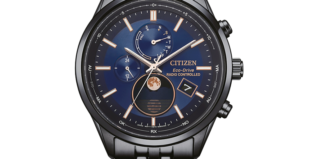 Funkuhr Mondphase BY1035-56L