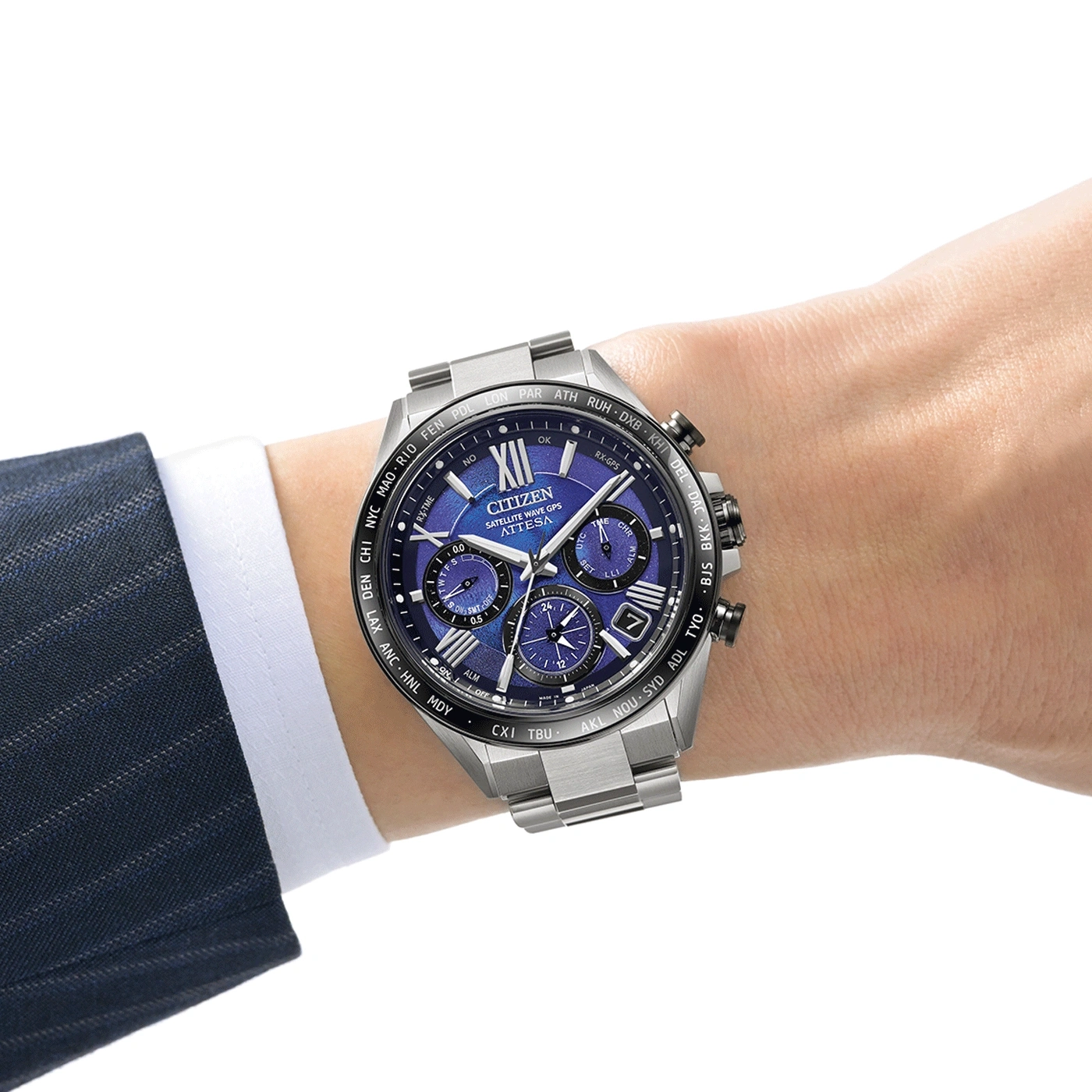 CC4075-50L Male Super Titanium ™ | blue | ø 44.55mm Citizen Onlineshop