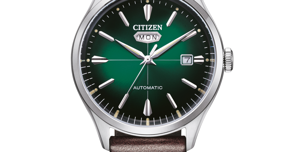 NH8390-03XC Male Leather green ⌀ 40.2mm Citizen Onlineshop
