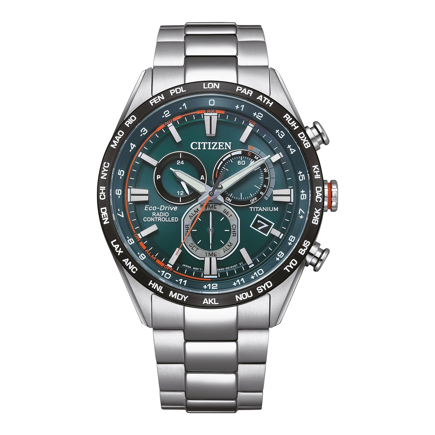 CB5946-82X Male Super Titanium ™ green ø 42.5mm
