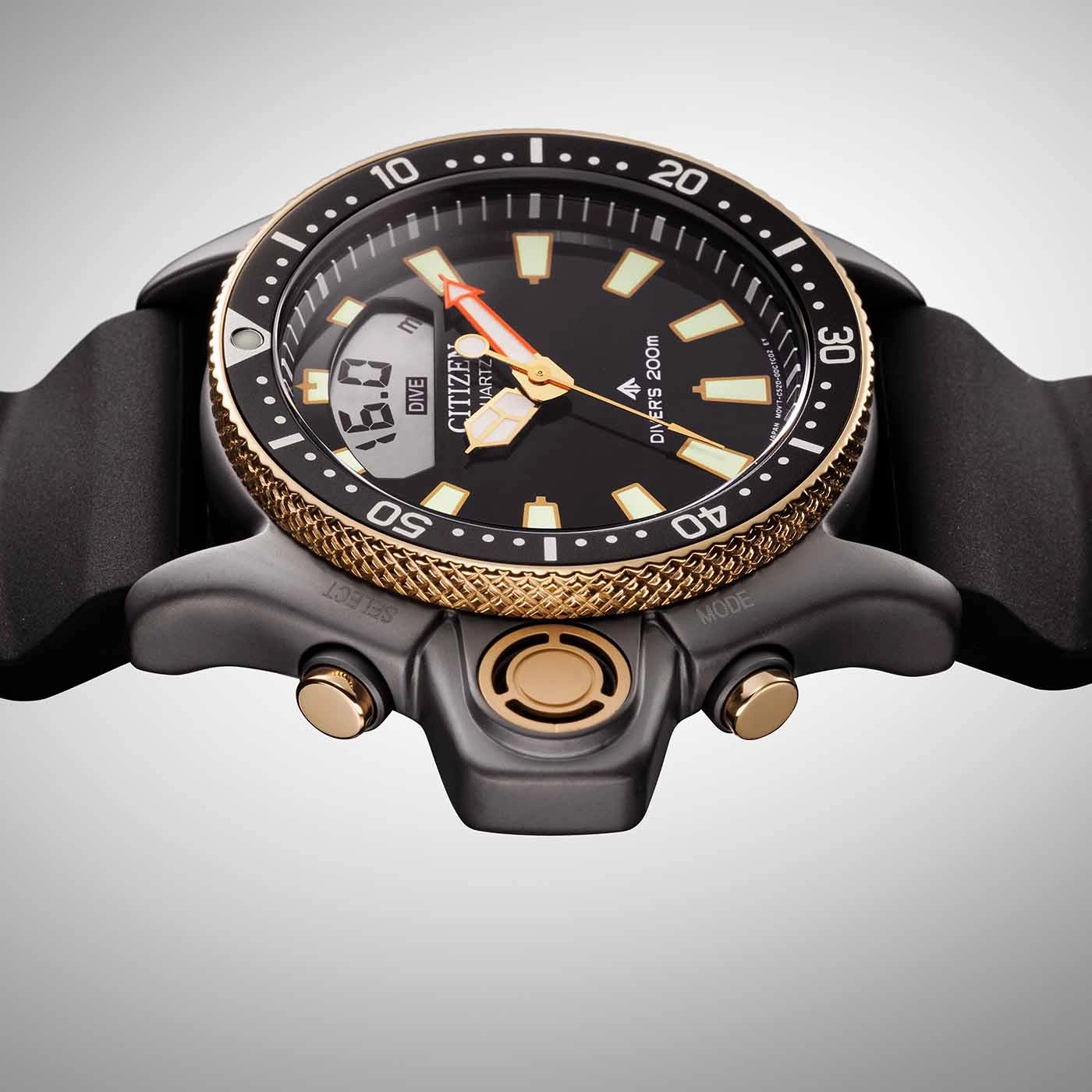 JP2008-06E Male Rubber band (urethane) black ø 50.7mm Citizen