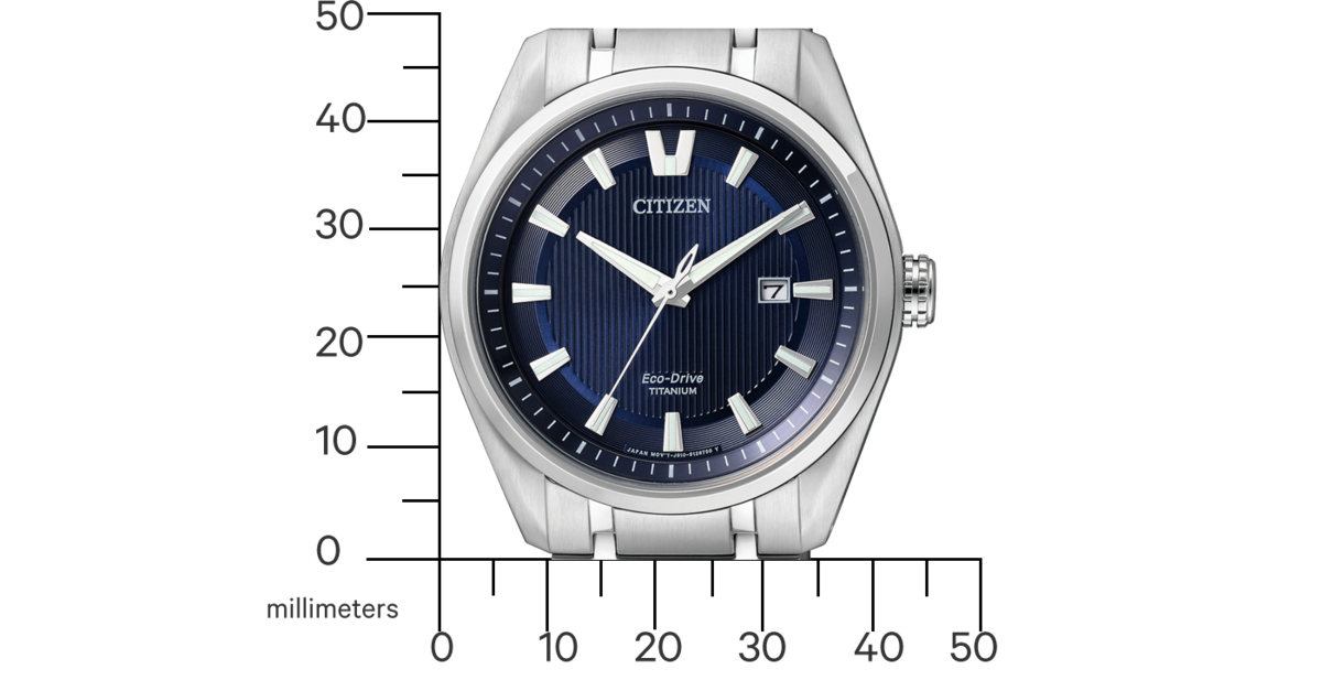 AW1240-57L Male Super Titanium ™ blue ⌀ 42mm Citizen Onlineshop