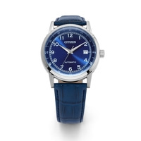 NJ0210-13L Male Leather blue ⌀ 40mm