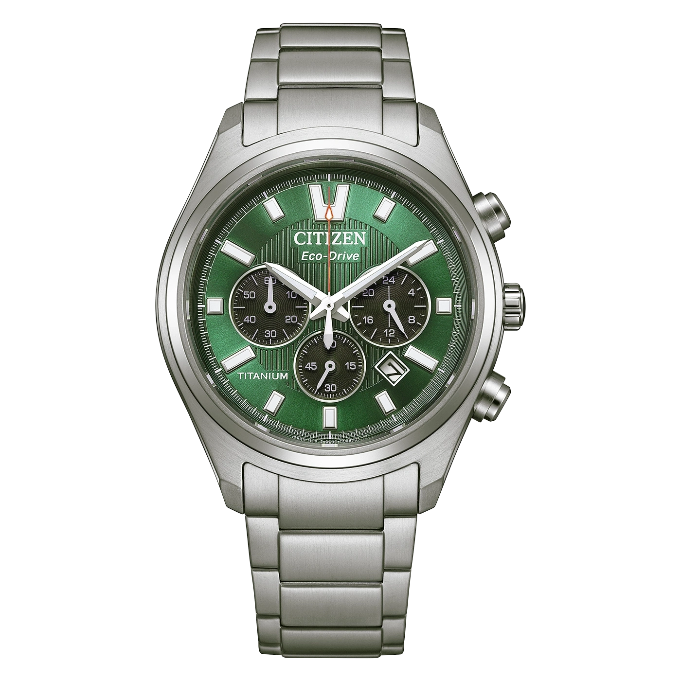 CA4750-51X Male Super Titanium ™ Eco-Drive green ø 40mm Citizen