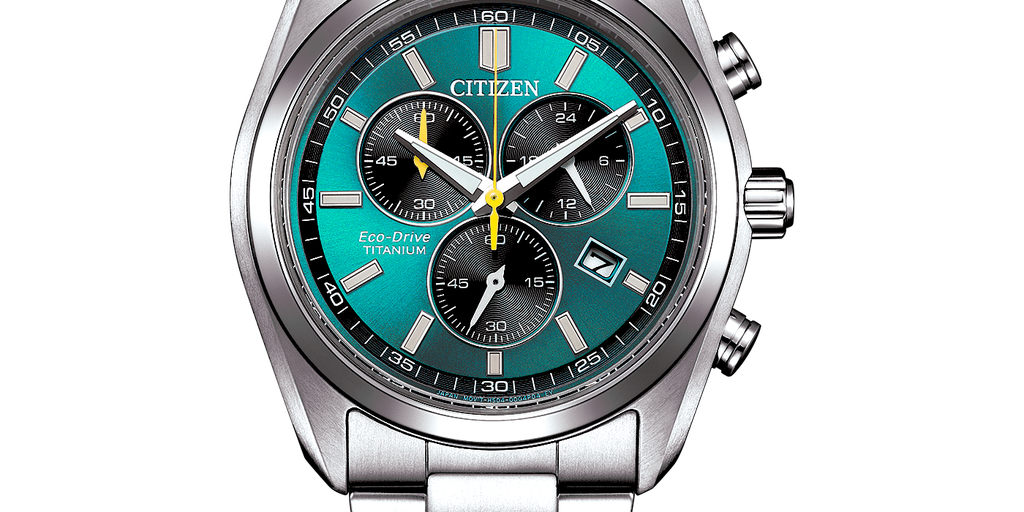 AT2590-59X Male Super Titanium ™ Eco-Drive green ø 40mm Citizen