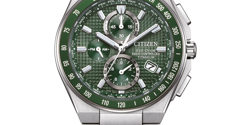 AT8398-53X Male Super Titanium ™ | green | ø 40.5mm Citizen Onlineshop