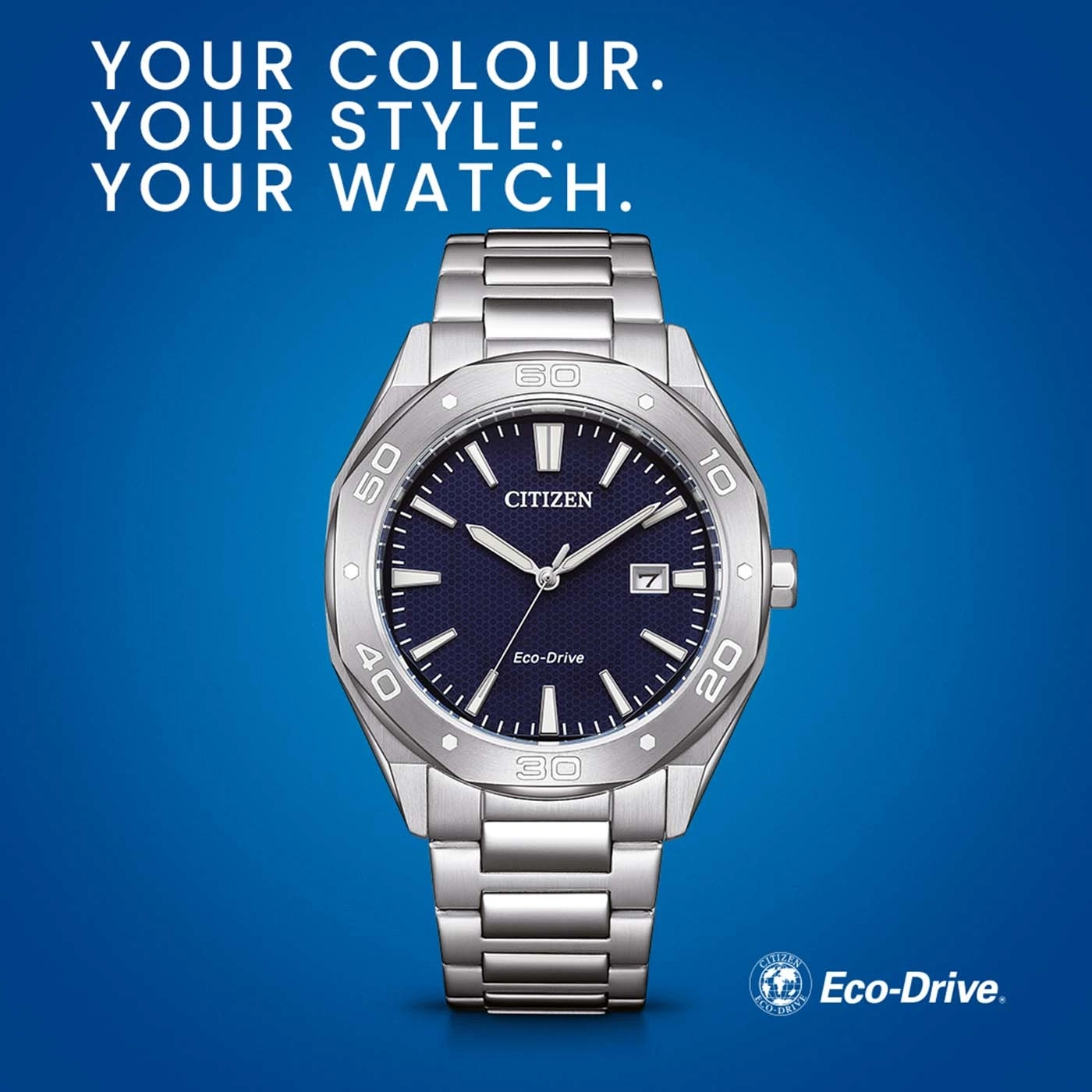 BM7631-52L Male Stainless steel blue ø 41mm Citizen Onlineshop