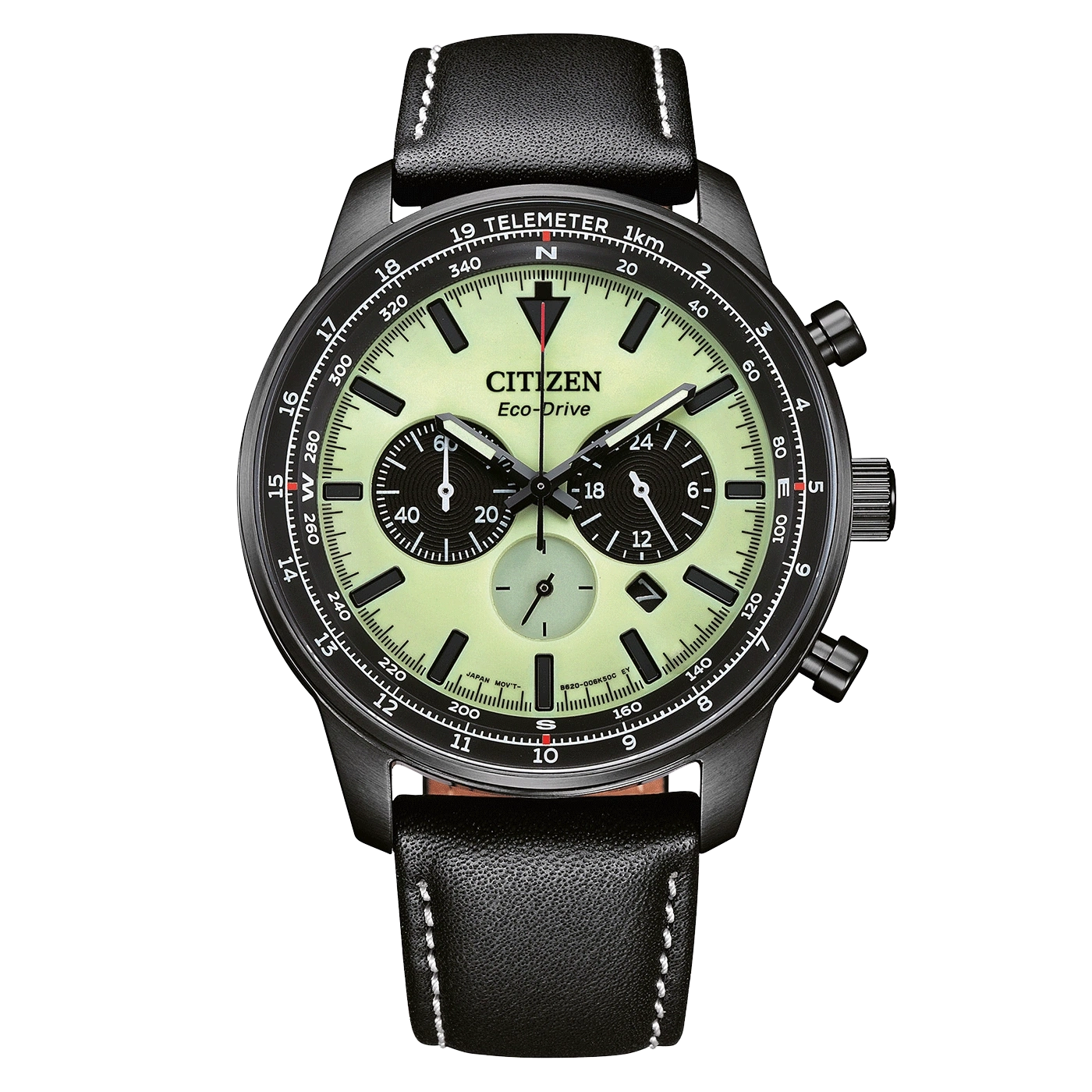 CA4505-21X Male Leather green ø 44mm