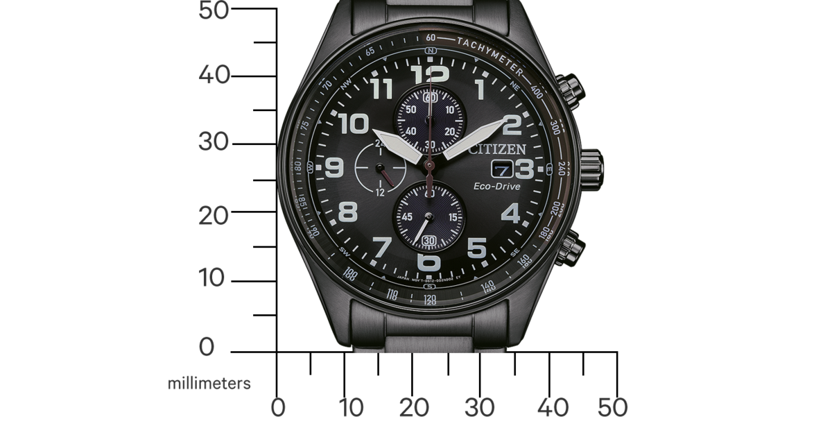 CITIZEN Eco-Drive ブラック 時計 Ecosphere - Men's Eco-Drive Black Stainless Steel Watch