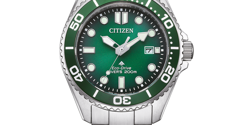BN0269-50W Male Stainless steel | green | ø 40.55mm Citizen Onlineshop