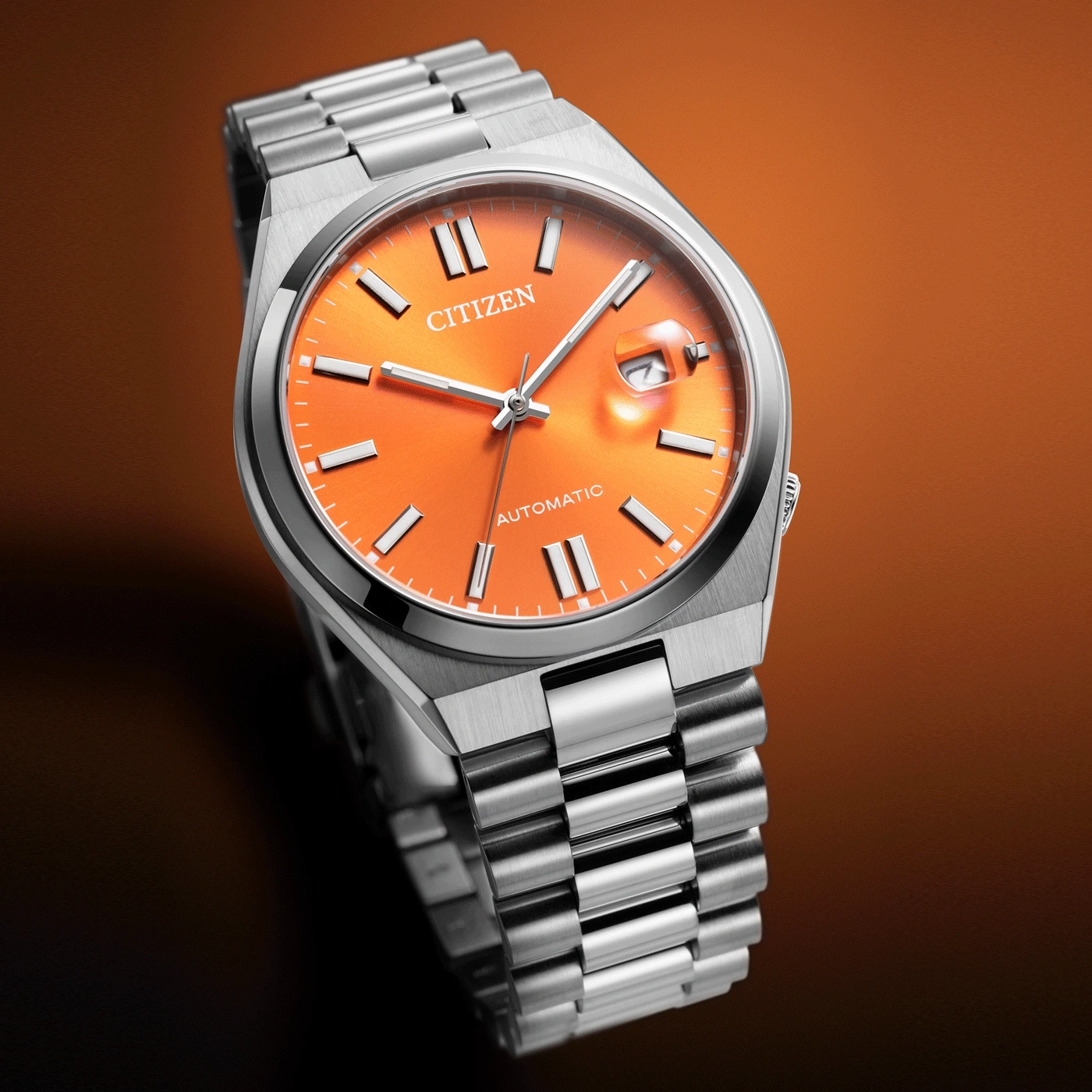 くち CITIZEN NJ0151-88Z TSUYOSA 腕時計 NJ0151-88Z Male Stainless steel Orange ø 40mm Citizen Onlineshop