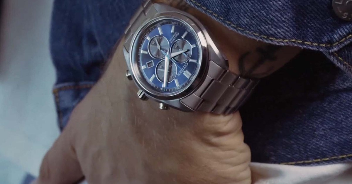 AT2590-59L Male Super Titanium ™ Eco-Drive blue ø 40mm Citizen