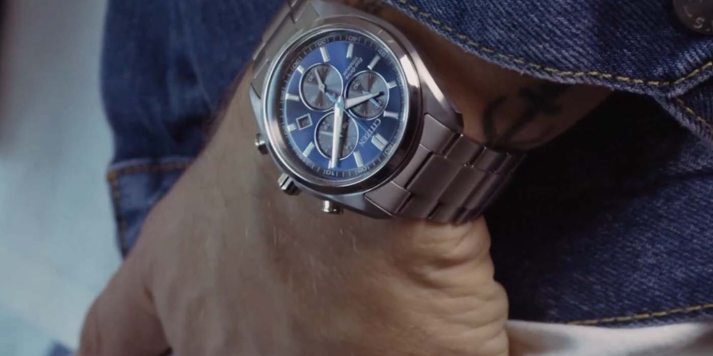 AT2590-59L Male Super Titanium ™ Eco-Drive blue ø 40mm Citizen