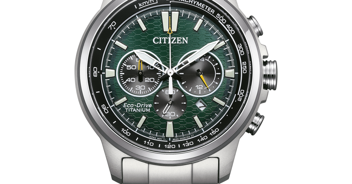CA4570-88X Male Super Titanium ™ green ⌀ 43.5mm Citizen Onlineshop